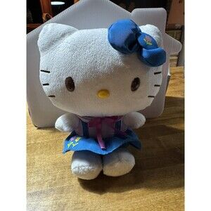 Hello Kitty 10 Inch Plush Blue Dress (L4)